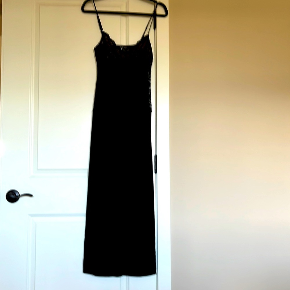 Beautiful black, Cossbella long, nightgown